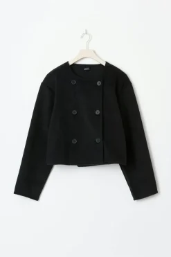 New Gina Tricot Short jacket Zwart