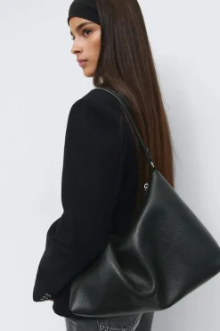 Gina Tricot Slouchy shoulder bag Zwart