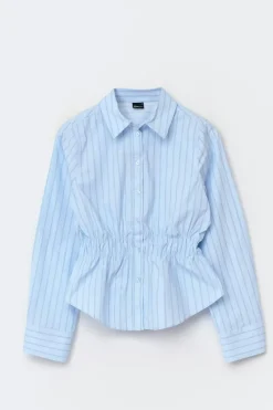 Sale Gina Tricot Smock blouse Blauw