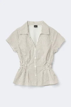 Clearance Gina Tricot Smock blouse Wit
