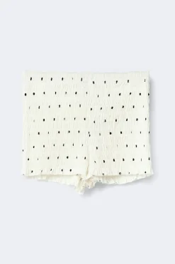 Outlet Gina Tricot Smock shorts Zwart