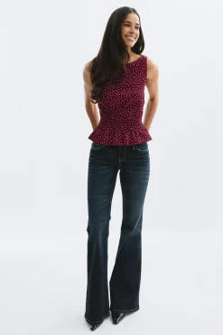 Best Gina Tricot Smock top Paars