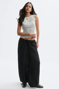 Discount Gina Tricot Smock top Zwart