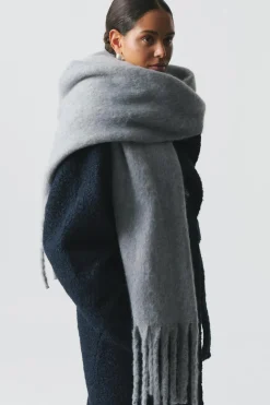 Best Gina Tricot Soft chunky scarf Grijsv