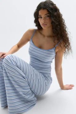 Hot Gina Tricot Soft loungewear singlet Blauw