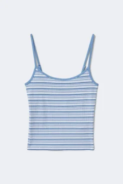 Hot Gina Tricot Soft loungewear singlet Blauw