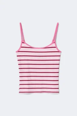 Discount Gina Tricot Soft loungewear singlet Wit
