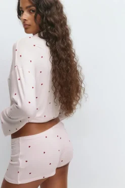 Best Gina Tricot Soft pyjamas hotpants Roze