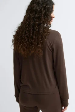 Hot Gina Tricot Soft pyjamas shirt Paars