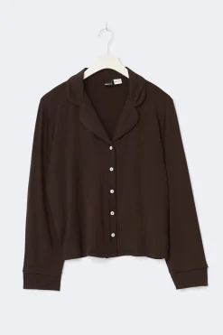 Hot Gina Tricot Soft pyjamas shirt Paars