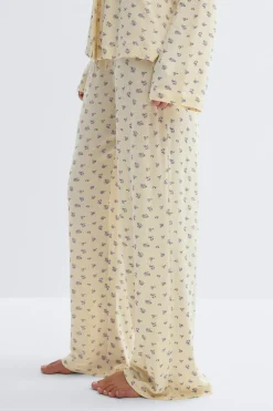 Hot Gina Tricot Soft pyjamas trousers Geel