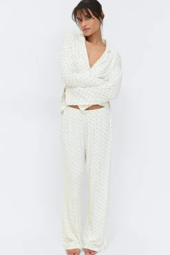 Outlet Gina Tricot Soft pyjamas trousers Zwart