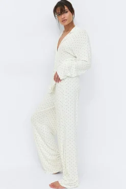 Outlet Gina Tricot Soft pyjamas trousers Zwart