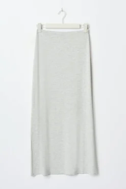 Hot Gina Tricot Soft touch maxi skirt Grijsv