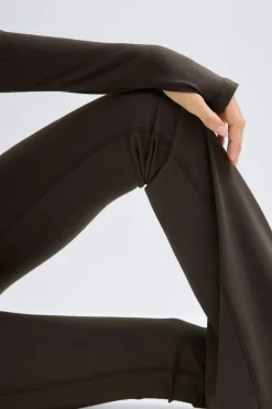 Gina Tricot Soft wrap yoga cardigan Bruin