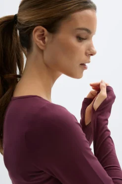 Best Gina Tricot Soft wrap yoga cardigan Rood