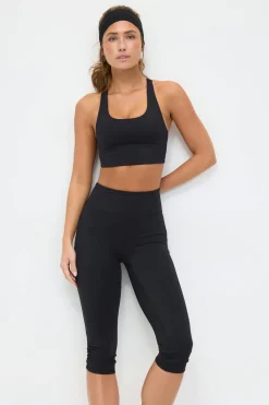 Outlet Gina Tricot Soft yoga top Zwart