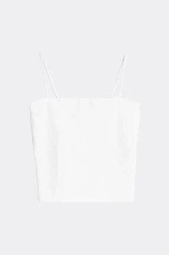 Best Gina Tricot spaghetti strap singlet Wit