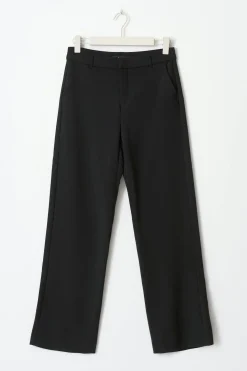 Discount Gina Tricot Straight tall trousers Zwart
