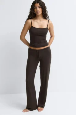 New Gina Tricot Strap loungewear singlet Paars