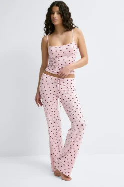 Gina Tricot Strap loungewear singlet Roze