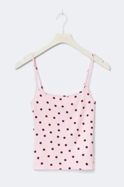 Gina Tricot Strap loungewear singlet Roze