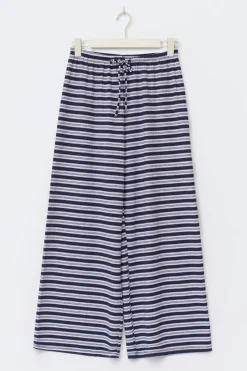 Discount Gina Tricot Striped soft trousers Paars