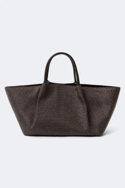 Online Gina Tricot Structure strap tote bag Bruin