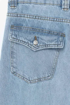Online Gina Tricot Super flare jeans Blauw