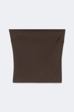 Gina Tricot Super stretch tube top Bruin
