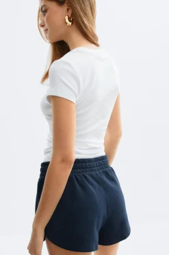 Clearance Gina Tricot Sweat shorts Blauw