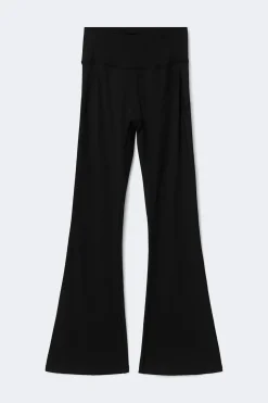 New Gina Tricot Tall flare yoga tights Zwart