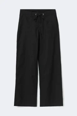 Hot Gina Tricot Tall linen blend trousers Zwart