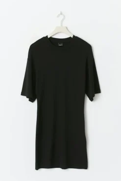 Online Gina Tricot Tee dress Zwart