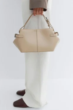 Best Gina Tricot Top handle bag Beige