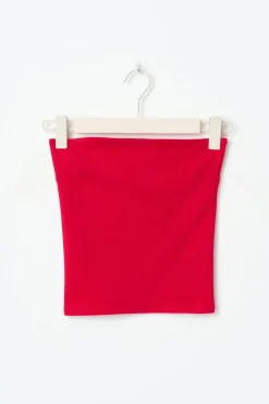 Outlet Gina Tricot Tube top Rood
