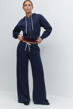 Best Gina Tricot Ultimate zip hoodie Blauw