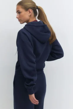Best Gina Tricot Ultimate zip hoodie Blauw