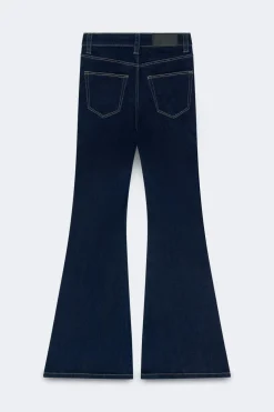 Gina Tricot Ultra flare jeans Blauw