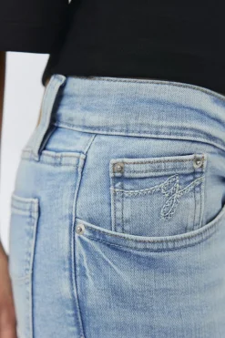 Clearance Gina Tricot Ultra low bootcut jeans Blauw