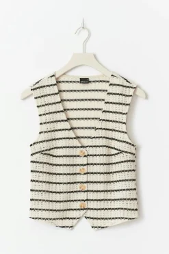 New Gina Tricot Vest top Wit