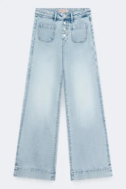 Best Gina Tricot Waist hug flare jeans Blauw