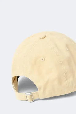 Gina Tricot Washed cotton cap Geel