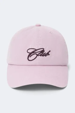 Online Gina Tricot Washed cotton cap Roze