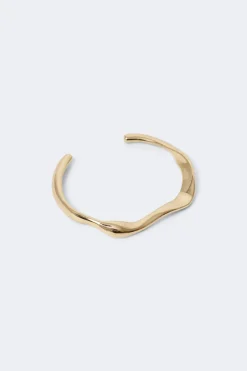 Outlet Gina Tricot Wavy gold bracelet Goud