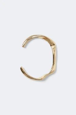 Outlet Gina Tricot Wavy gold bracelet Goud