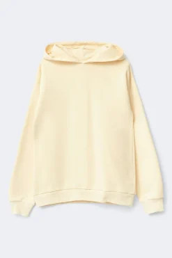 Online Gina Tricot Y basic hood Geel
