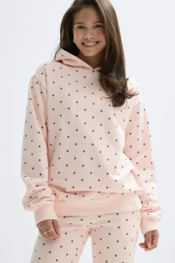 New Gina Tricot Y basic hood Roze