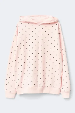 New Gina Tricot Y basic hood Roze