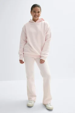 New Gina Tricot Y basic hood Roze
